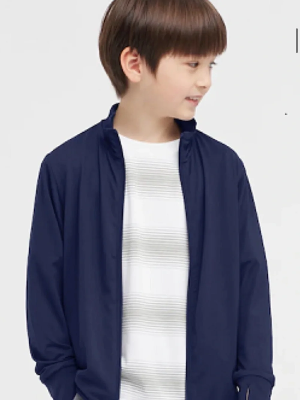 Uniqlo Kids Airism Jacket Navy size 160 ( 14 yrs)